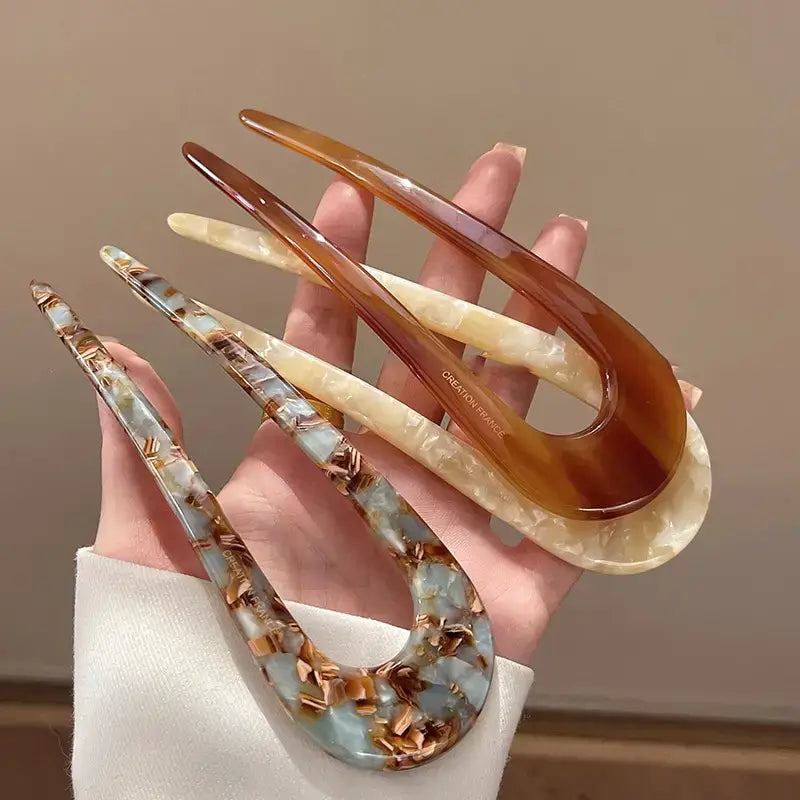 1pc Vintage U Shaped Hairpin