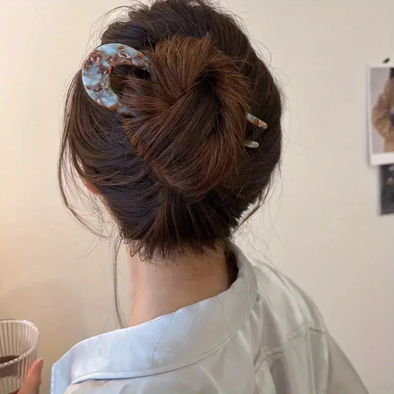 1pc Vintage U Shaped Hairpin