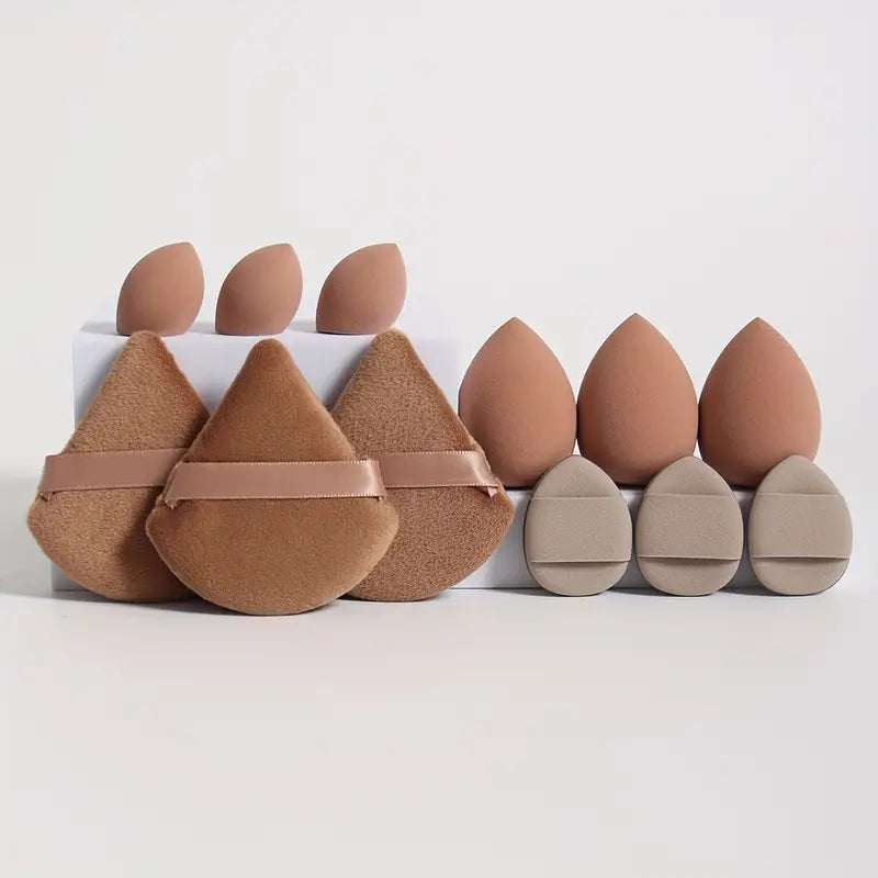 All-Purpose Makeup Sponge Puff Set