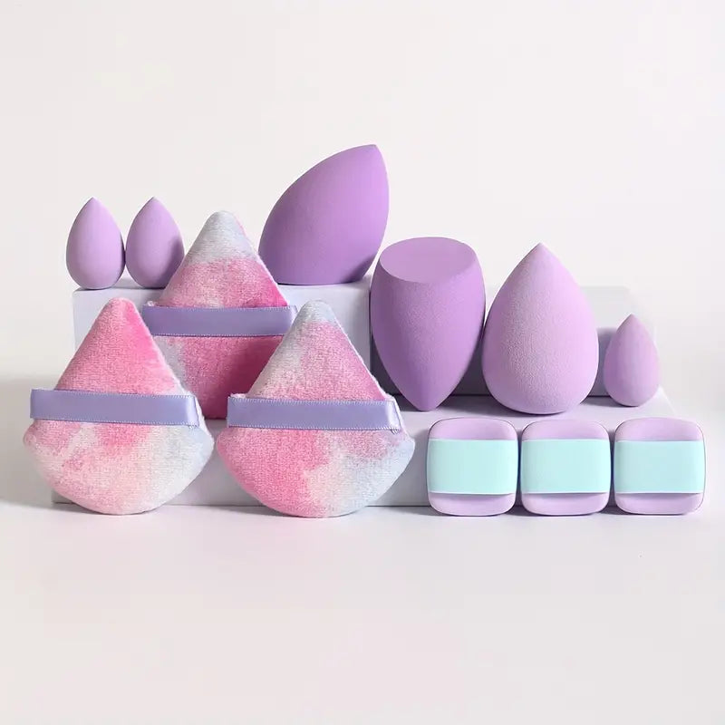 All-Purpose Makeup Sponge Puff Set